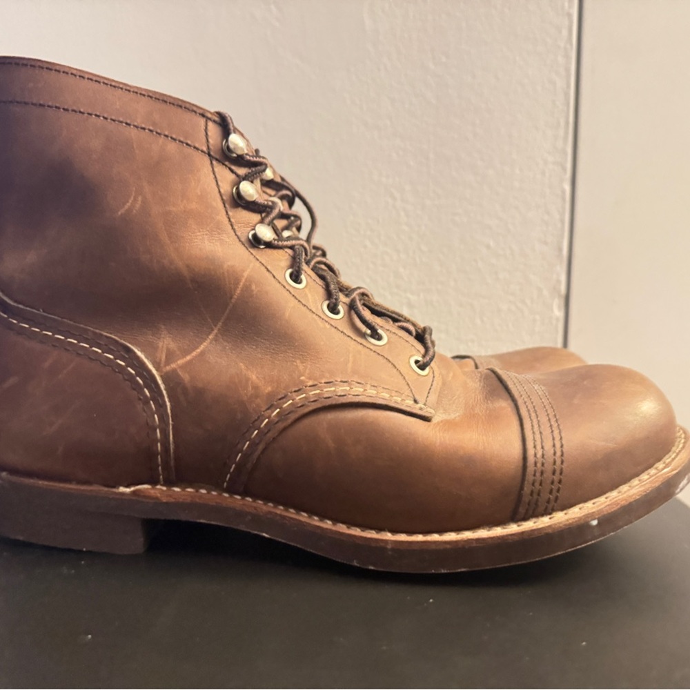 Classic Brown Leather Men's Boots